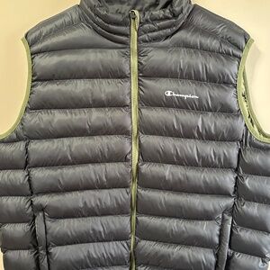 Champion down filled vest.